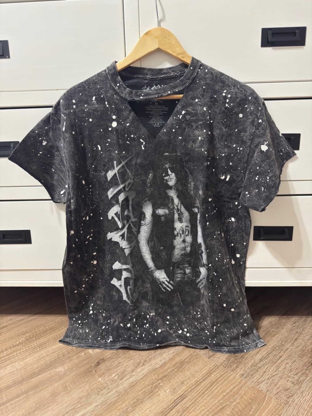 Slash - Guns N’ Roses Customized Band Tshirt